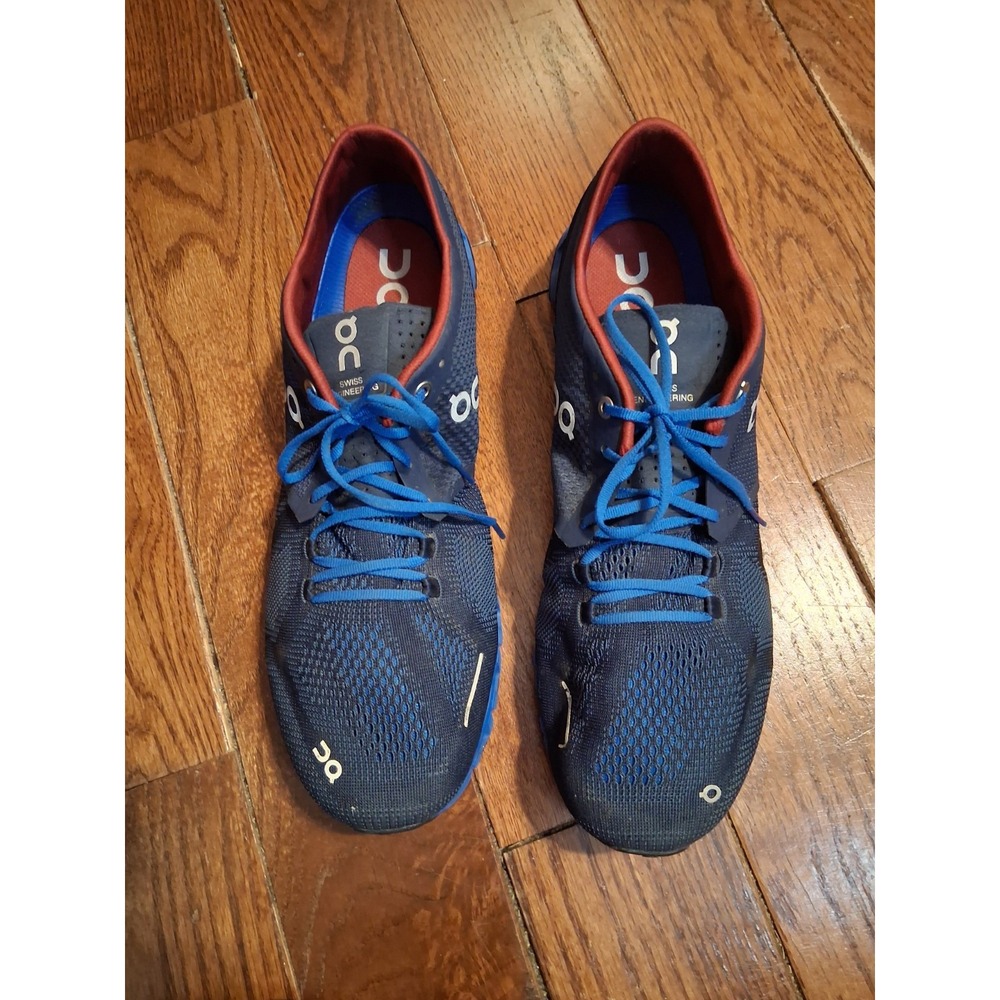 On Running Cloud X Midnight Cobalt Blue Men Running Shoes 12.5 Cloudtec Sneaker